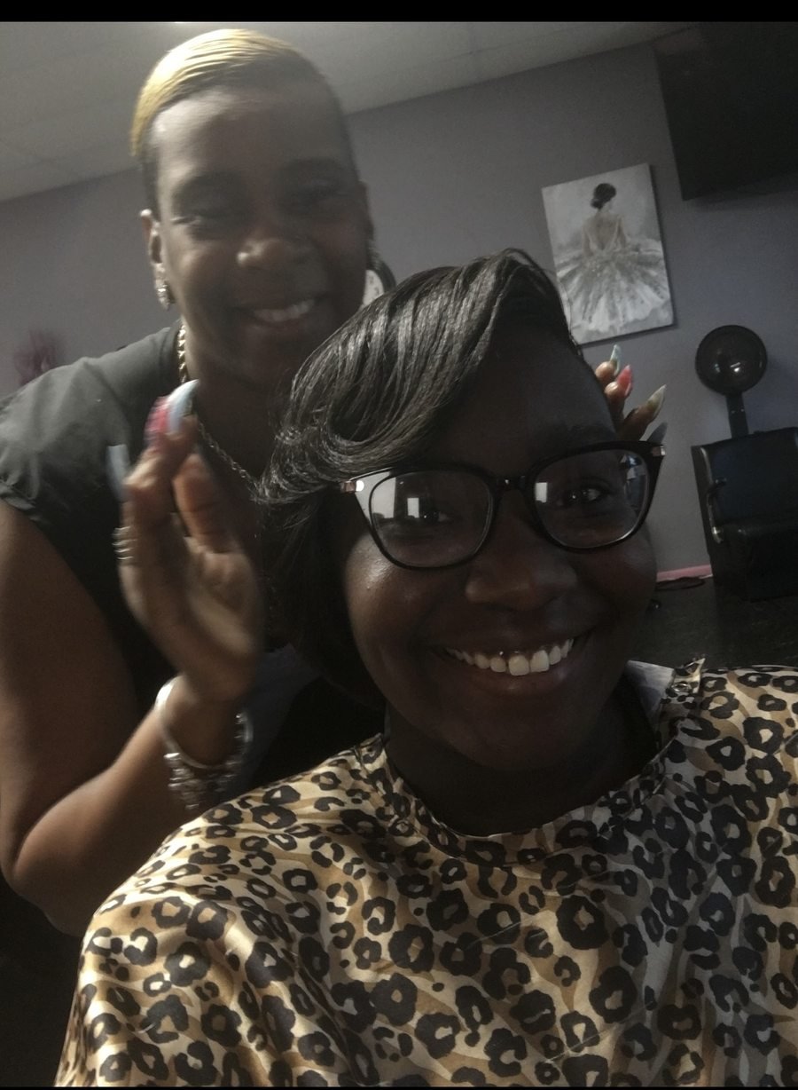 Happy clients at Shantell's Beauty Gallery